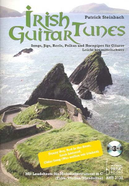 Steinbach, Patrick: Irish Guitar Tunes für Sologitarre oder Melodieinstrument in C und Gitarre