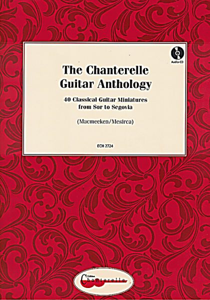 The Chanterelle Guitar Anthology, for guitar solo, sheet music