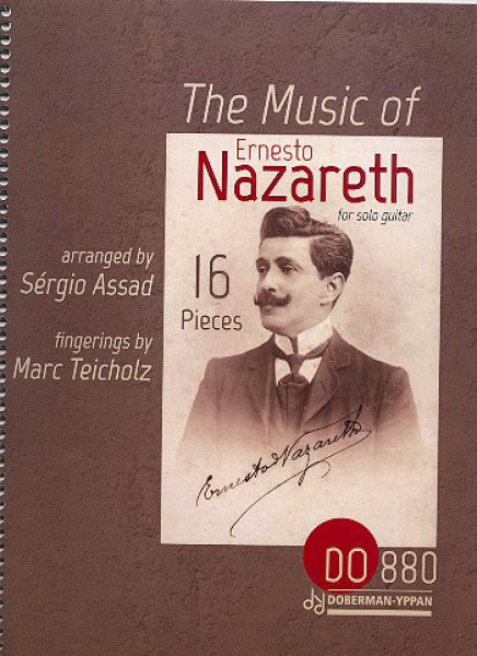 Nazareth, Ernesto: The Music of Ernesto Nazareth for guitar solo, sheet music