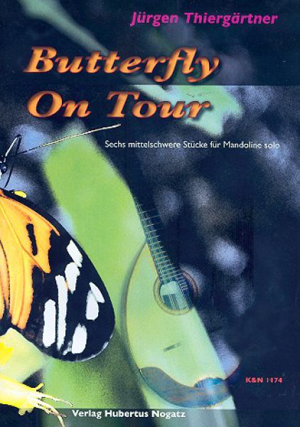 Thiergärtner, Jürgen: Butterfly on Tour for Mandolin solo, sheet music