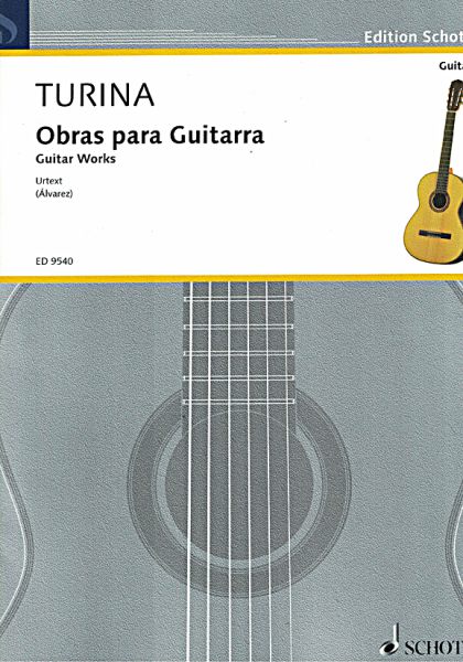 Turina, Joaquin: Obras para Guitarra, sheet music for guitar solo