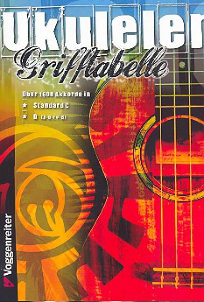 Grifftabelle Ukulele