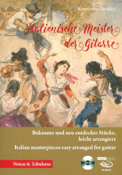 Vassiliev, Konstantin: Meister der Italienischen Musik - Italian Masters, sheet music for guitar