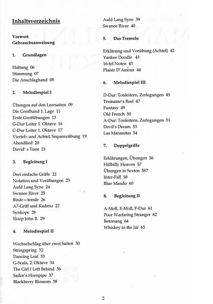 Veith, Christian: Mandolinenschule - Mandolin Method, with CD content