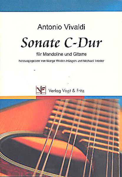 Vivaldi, Antonio: Sonate C-Dur für Mandoline und Gitarre, Noten