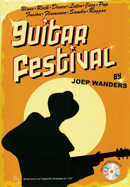 Wanders, Joep: Guitar Festival 1, leichte bis mittelschwere Stücke für Gitarre solo, Noten