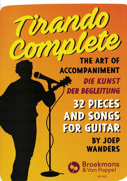 Wanders, Joep: Tirando Complete - Die Kunst der Begleitung, für 2 Gitarren, Noten