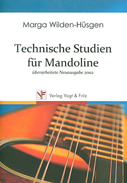 Wilden-Hüsgen, Marga: Technische Studien - Technical Studies for Mandolin, sheet music