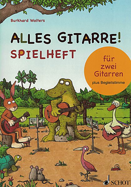 Wolters, Burkhard: Alles Gitarre Spielheft für 2 Gitarren, Noten