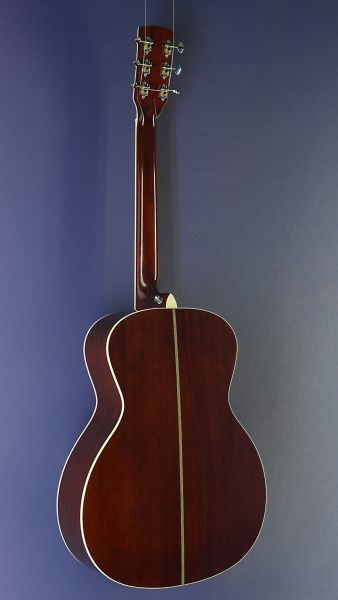 You`s O100 E  Akustikgitarre mit Pickup, 45 mm Sattelbreite, Fichte, Mahagoni, sunburst, Rückseite