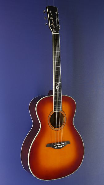 You`s O100 E  Akustikgitarre mit Pickup, 45 mm Sattelbreite, Fichte, Mahagoni, sunburst