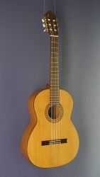 Juan Aguilera, E-1 matt, spanische Konzertgitarre mit massiver Zederndecke, matt lackiert, klassische Gitarre